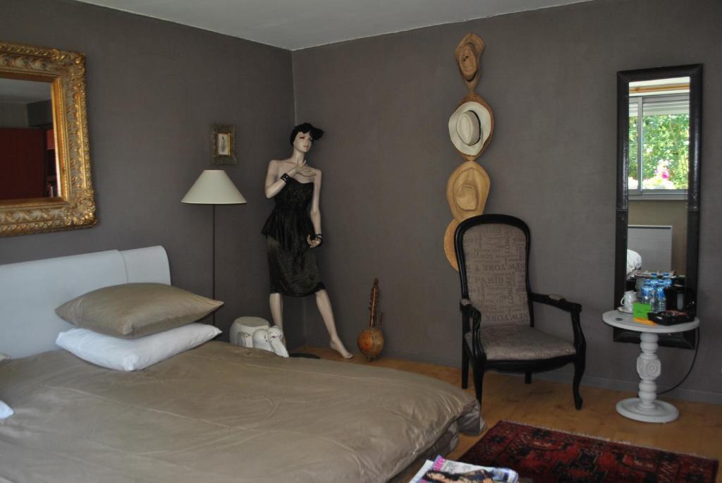 Chambres D'Hotes La Tribu Quévreville-la-Poterie Rom bilde